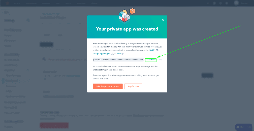 How to Create Private App with HubSpot API and Retrieve Access Token - 8